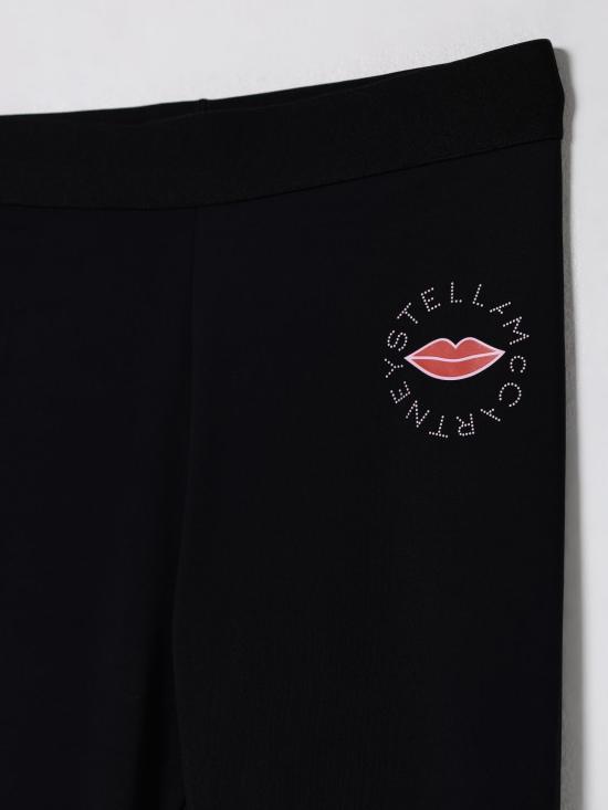 25FW [키즈] 스텔라 맥카트니 트레이닝/조거 팬츠 TX6E40Z0157 930 Black - STELLA MCCARTNEY