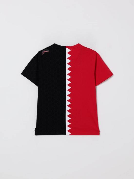 25FW [키즈] 스프레이그라운드 티셔츠 SPY1321 Black - SPRAYGROUND