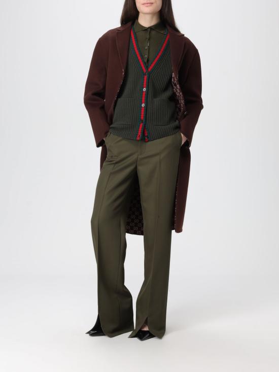 25FW 구찌 리버서블 롱 울 코트 823839Z7ASL 2016 Brown - GUCCI