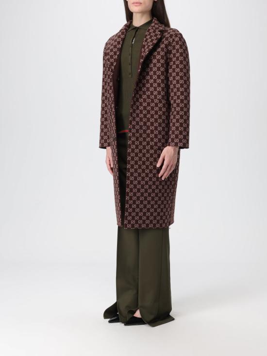 25FW 구찌 리버서블 롱 울 코트 823839Z7ASL 2016 Brown - GUCCI