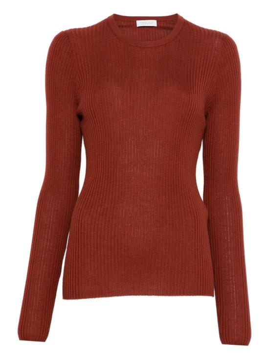25FW 가브리엘라허스트 긴팔 티셔츠 1259246BURNTSIENNA Brown