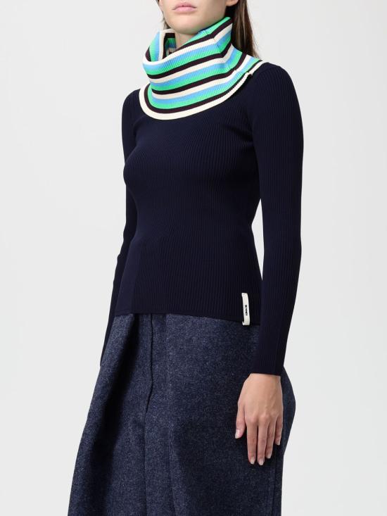 25FW 써네이 터틀넥 RTWWKNW007 0097 Blue - SUNNEI