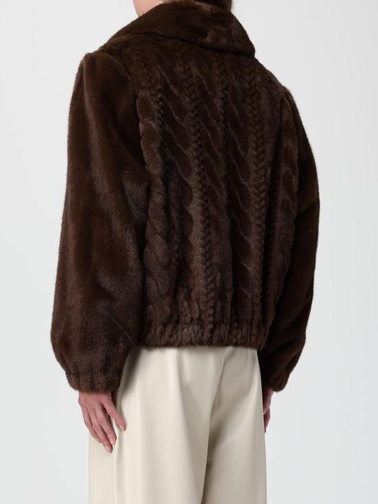 25FW 리우조 코트 MF5094E1044 90915 Cocoa - LIU JO