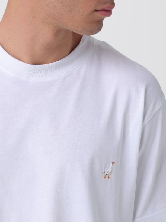 25FW 모스키노 반팔 티셔츠 07145241 1001 White - MOSCHINO