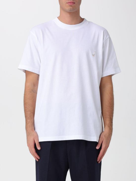 25FW 모스키노 반팔 티셔츠 07145241 1001 White