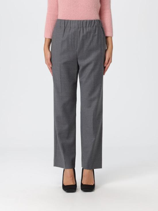 25FW 위켄드막스마라 스트레이트 팬츠 2525136022600 003 Grey