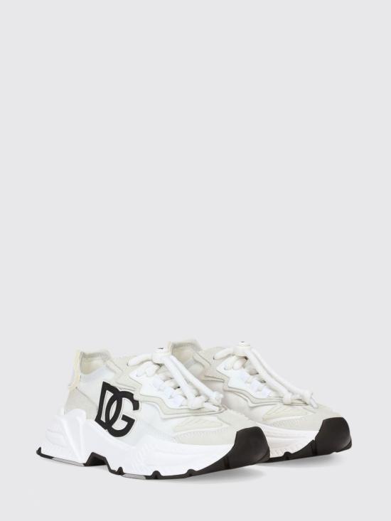 25FW [키즈] 돌체앤가바나 스니커즈 DA5119KAQ040 80001 White - DOLCE & GABBANA