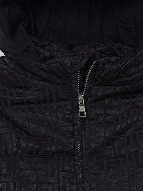 25FW [키즈] 발망 캐주얼 자켓 BX2530B0092 930 Black - BALMAIN