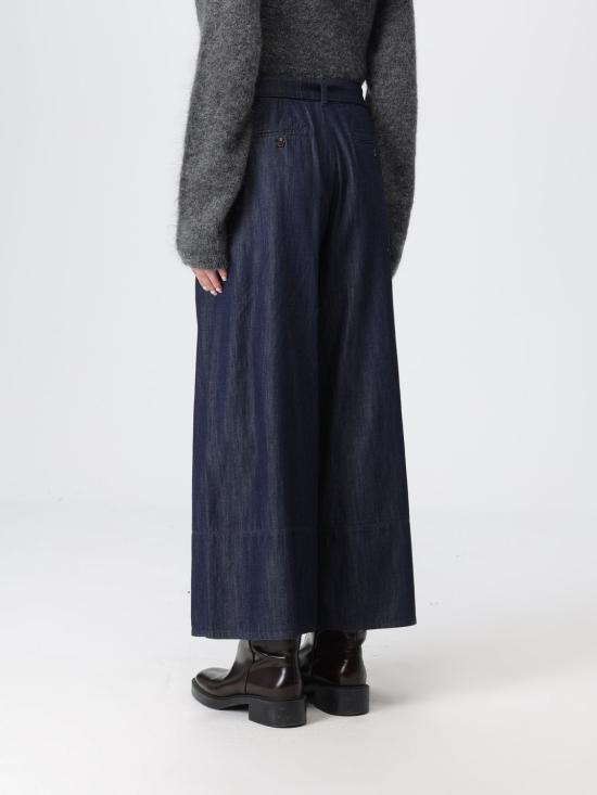 25FW 에스막스마라 팔라초 팬츠 2529186012600 001 Blue - 'S MAX MARA