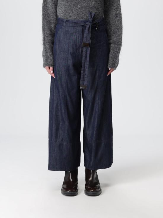 25FW 에스막스마라 팔라초 팬츠 2529186012600 001 Blue