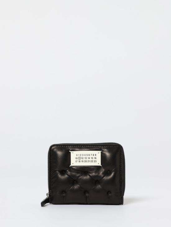 26SS 마르지엘라 글램 슬램 자수 월렛 SA1UI0032P6434 T8013 Black