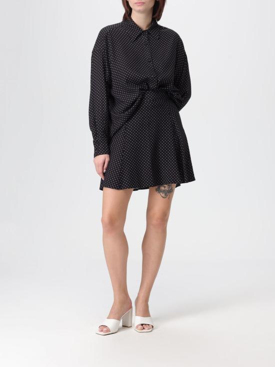 25FW 마 데 마가리타스 미디 스커트 MMABW01315 NE102 Black 1 - MAR DE MARGARITAS