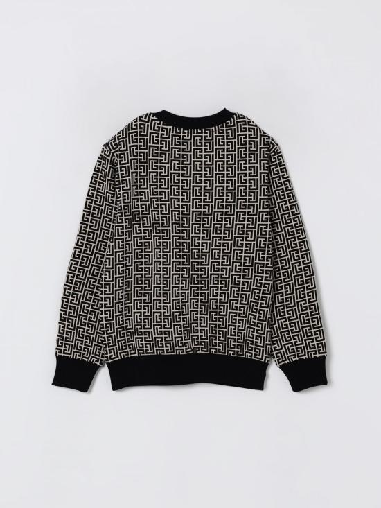 25FW [키즈] 발망 풀오버 BX4P00Z2411 106NE Cream - BALMAIN