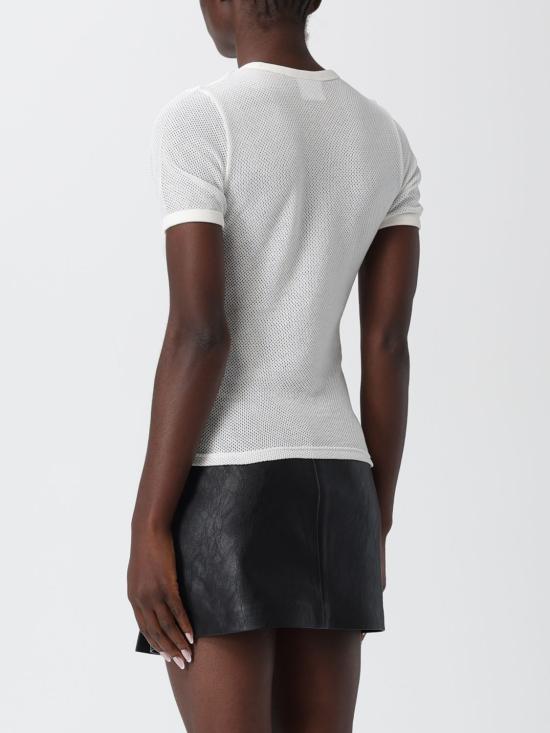 25FW 쿠레쥬 반팔 티셔츠 125JTS017JS0069 0001 White - COURREGES