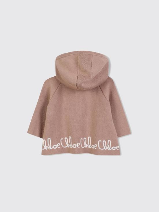 25FW [키즈] 끌로에 코트 C20802 244 Beige - CHLOE