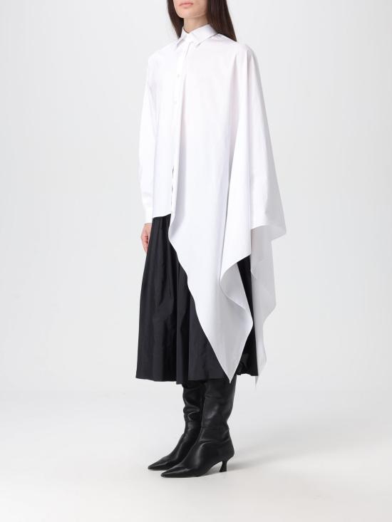 25FW 모스키노 셔츠 02155431 0001 White - MOSCHINO