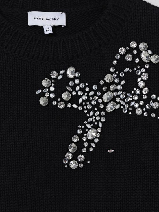 25FW [키즈] 마크제이콥스 풀오버 W60569 09B Black - MARC JACOBS