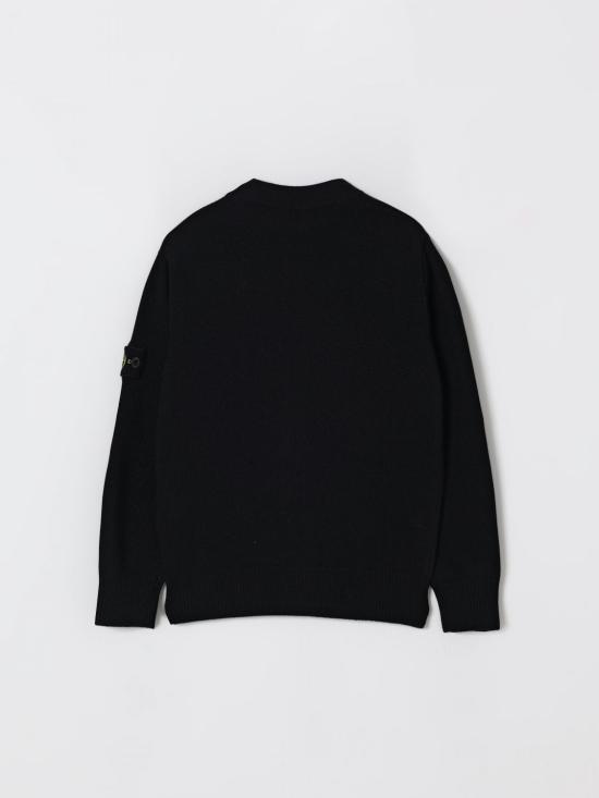 25FW [키즈] 스톤 아일랜드 풀오버 510000S00M1 V0029 Black - STONE ISLAND