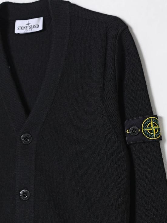 25FW [키즈] 스톤 아일랜드 풀오버 510000S00M1 V0029 Black - STONE ISLAND