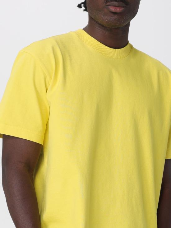 25FW 써네이 반팔 티셔츠 RTWXJER047 8288 Yellow - SUNNEI