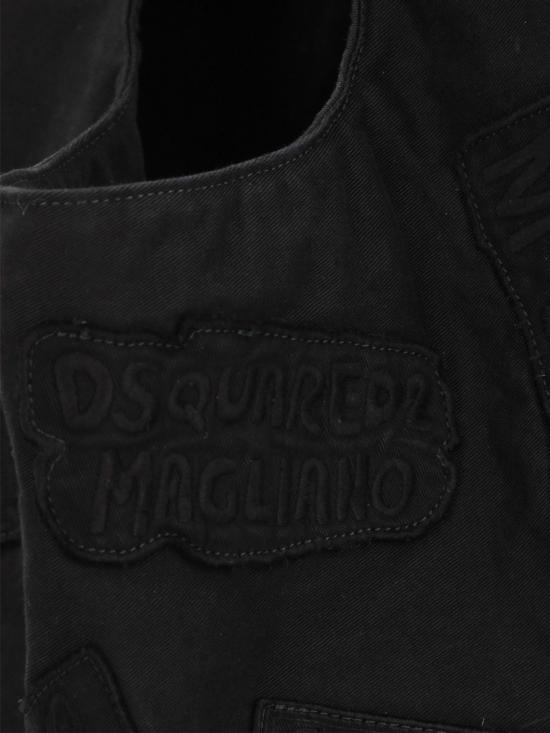 25FW 디스퀘어드2 숄더백 SPM009516808526 2124 Black - DSQUARED2