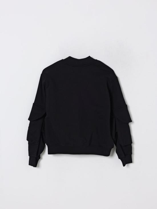 25FW [키즈] 엠에스지엠 캐주얼 자켓 F5MSJUBO026 110 Black - MSGM