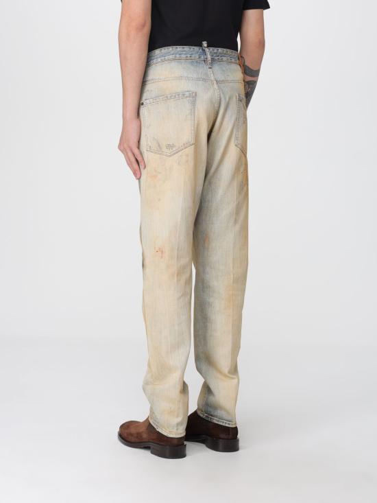 25FW 디스퀘어드2 데님 팬츠 S71LB1659D30011 470 Navy - DSQUARED2