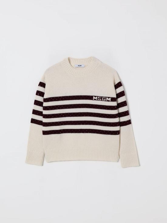 25FW [키즈] 엠에스지엠 풀오버 F5MSJGJP082 013 19 Cream