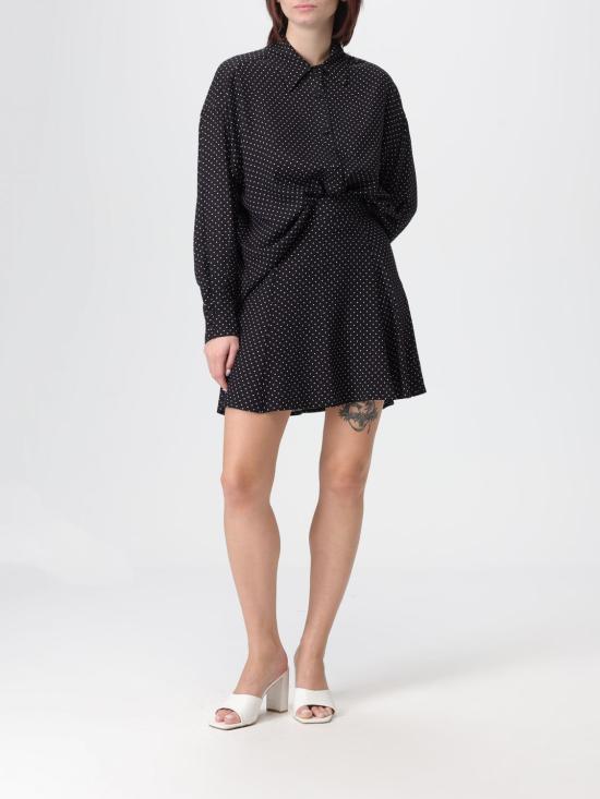 25FW 마 데 마가리타스 블라우스 MMABW01305 NE102 Black - MAR DE MARGARITAS