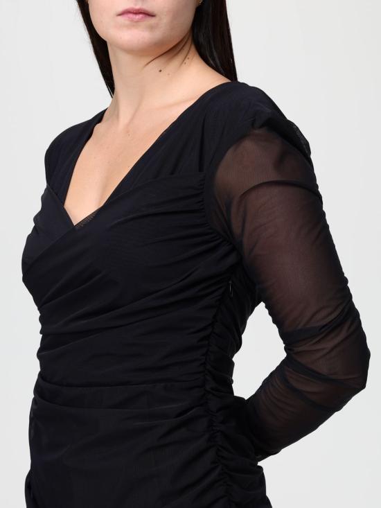 25FW 마 데 마가리타스 롱 원피스 MMABW01353 NE01 Black - MAR DE MARGARITAS