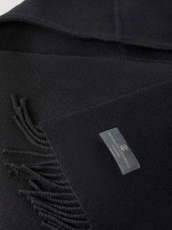 25FW 브루넬로 쿠치넬리 머플러/스카프 MSCDAGW83C101 Black - BRUNELLO CUCINELLI