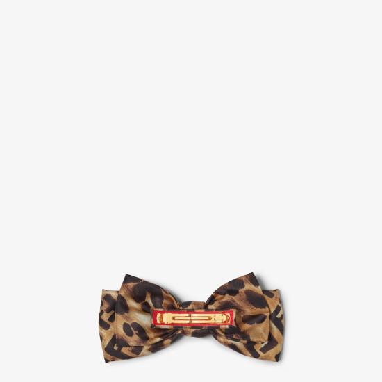 25FW 펜디 헤어 액세서리 FXT467AVP6F0QF0 Brown - FENDI