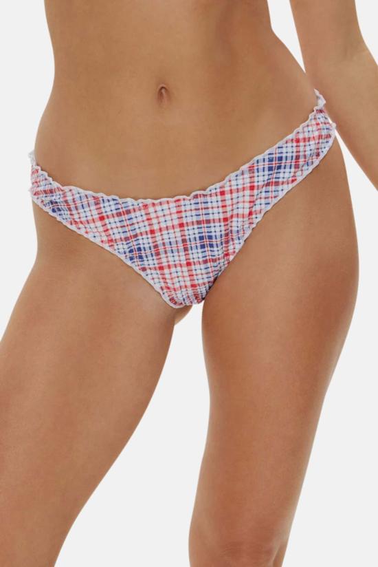  프랭키 비키니 비키니 수영복 프랭키스 비키니 샬롯 시어서커 비키니 바텀 - FRANKIES BIKINIS