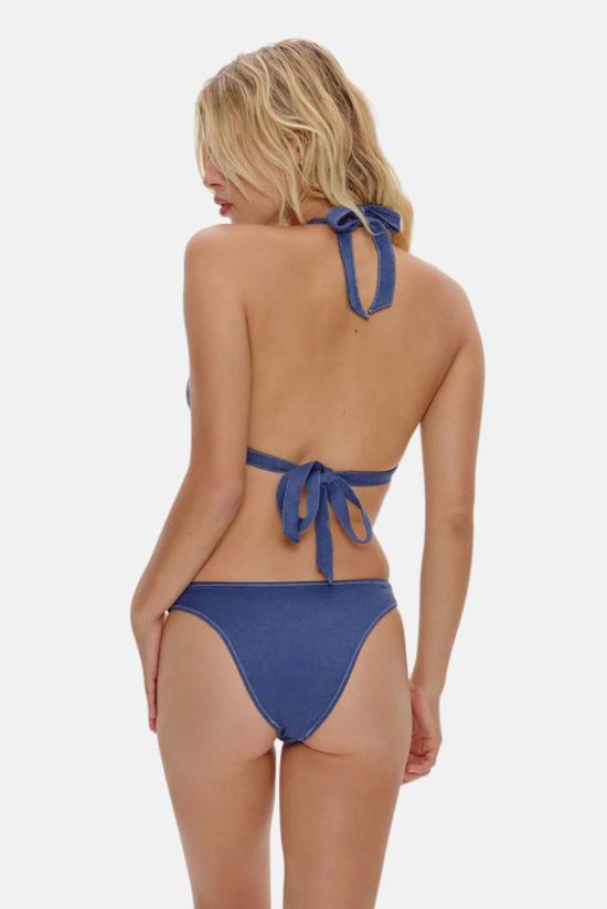 프랭키 비키니 비키니 수영복 프랭키스 비키니 블루 데님 바텀 - FRANKIES BIKINIS