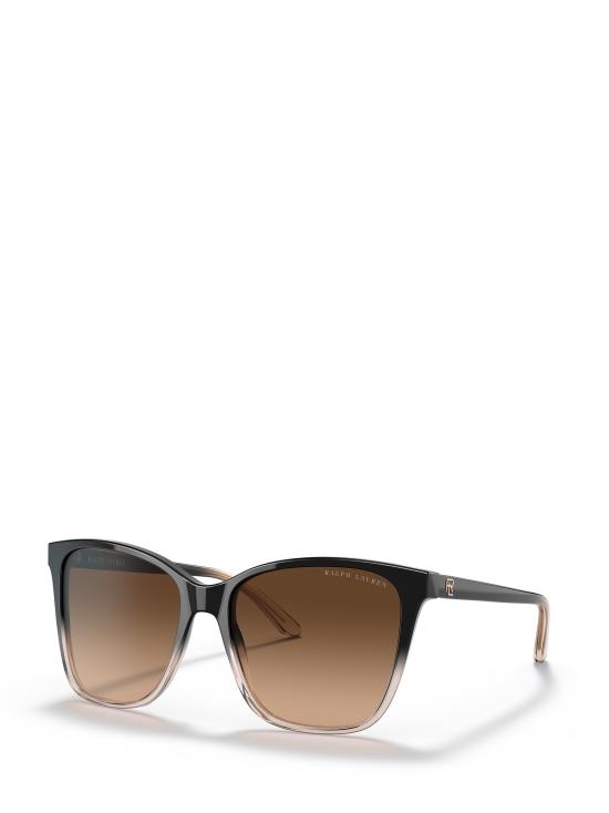 25FW 랄프 로렌 선글라스 RL8201 602274 SHINY GRADIENT BLACK TRANSPARENT BEIGE - RALPH LAUREN