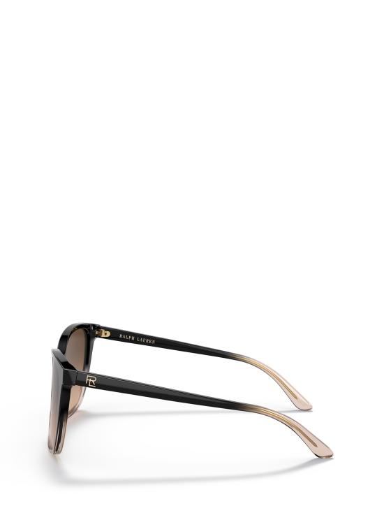 25FW 랄프 로렌 선글라스 RL8201 602274 SHINY GRADIENT BLACK TRANSPARENT BEIGE - RALPH LAUREN