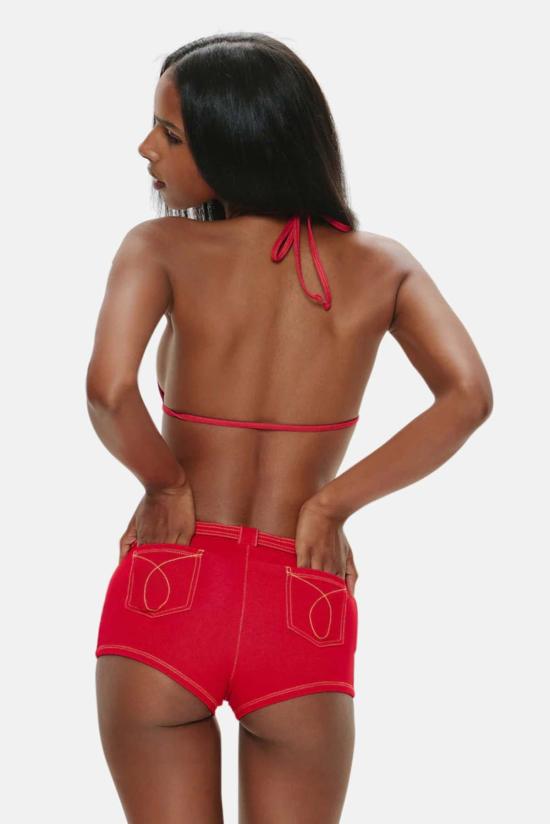  프랭키 비키니 데님 숏팬츠 프랭키스 비키니 랭글러 데님 쇼츠 - FRANKIES BIKINIS