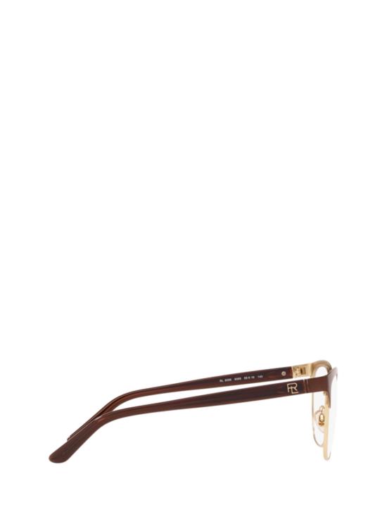25FW 랄프 로렌 안경 RL5099 9395 SHINY DARK RED ON PALE GOLD - RALPH LAUREN