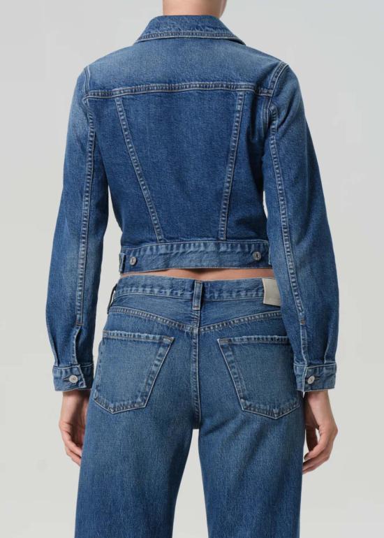  시티즌 오브 휴머니티 데님 자켓 샤리스 슈렁큰 재킷 - CITIZEN OF HUMANITY