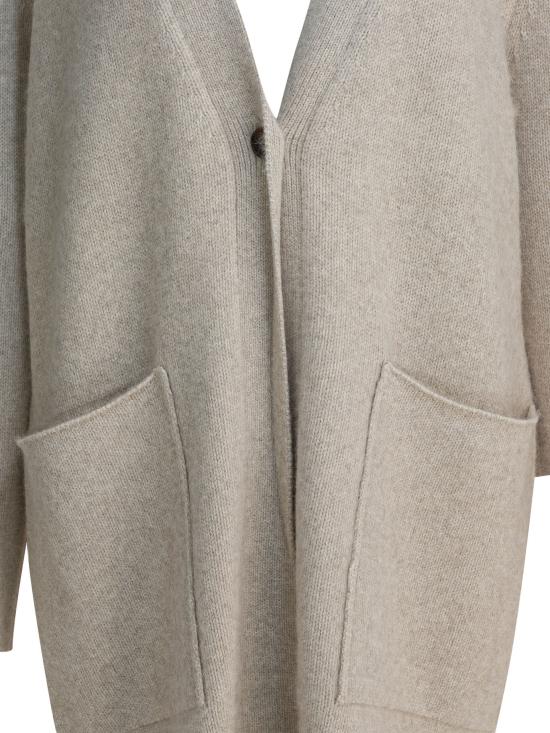 25FW 루루 드 세종 가디건 SMETSTONE MELANGE Beige - LOULOU DE SAISON
