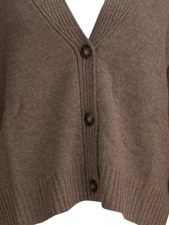 25FW 루루 드 세종 가디건 KAIA LDSTAUPE MELANGE Grey - LOULOU DE SAISON