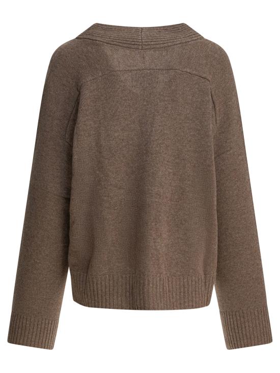 25FW 루루 드 세종 가디건 KAIA LDSTAUPE MELANGE Grey - LOULOU DE SAISON