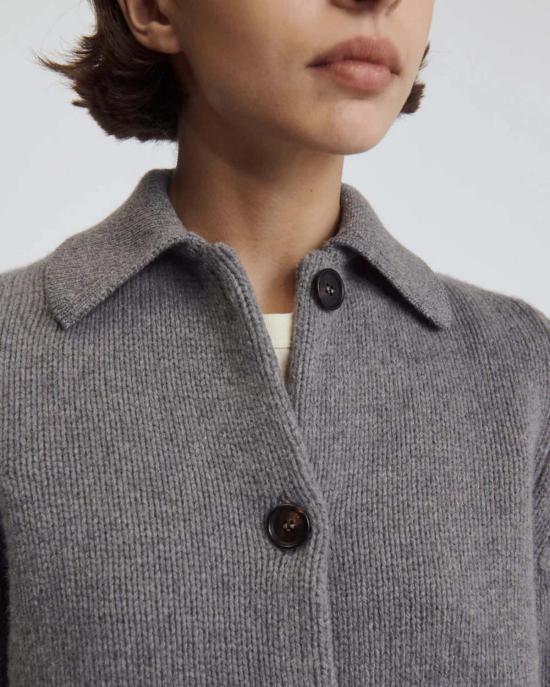  도우터 자켓 &Daughter 위니 칼라 재킷 그레이 - &DAUGHTER