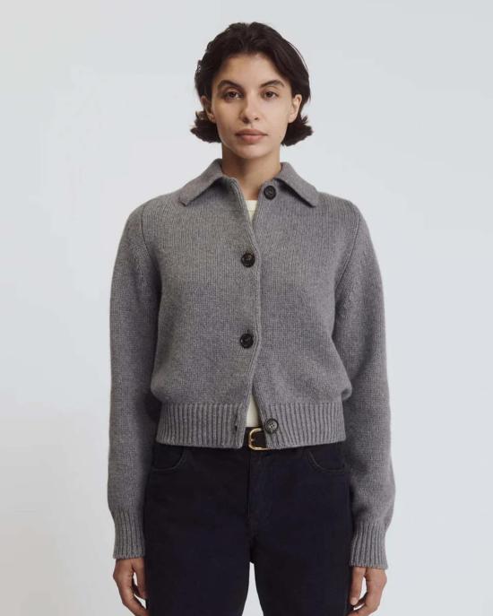  도우터 자켓 &Daughter 위니 칼라 재킷 그레이 - &DAUGHTER