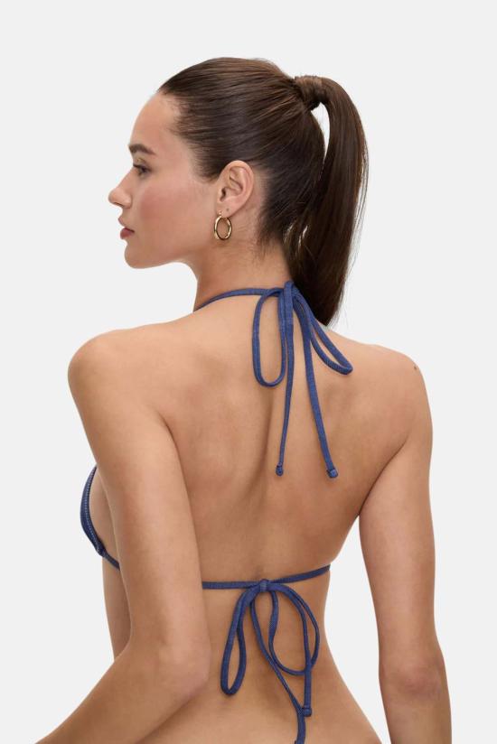  프랭키 비키니 비키니 수영복 프랭키스 비키니 닉 데님 비키니 탑 - FRANKIES BIKINIS