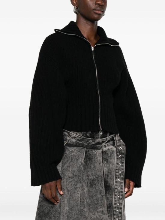 25FW 디 아티코 스웨터 251WCD00009KWS010AA100 Black - THE ATTICO