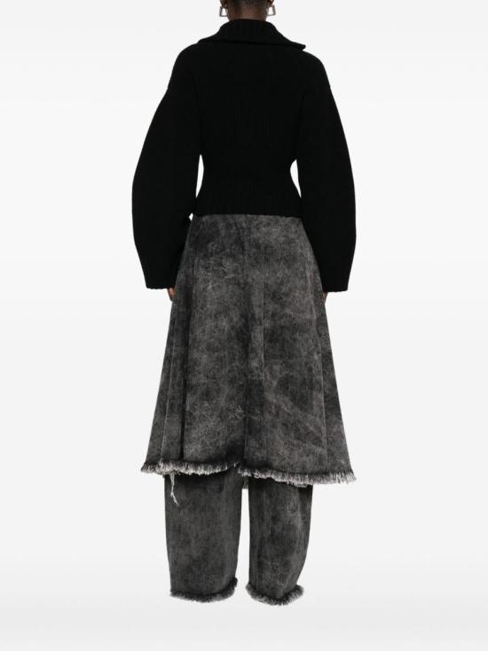 25FW 디 아티코 스웨터 251WCD00009KWS010AA100 Black - THE ATTICO