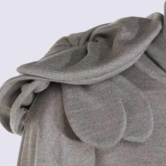 25FW 모스키노 터틀넥 252D090354010486 GREY - MOSCHINO