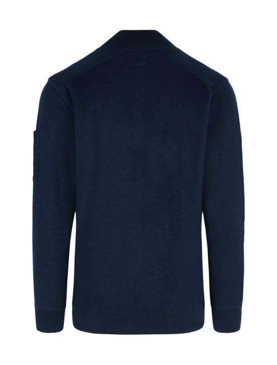 25FW 씨피 컴퍼니 스웨터 19CMKN199A110468A888 Black - C.P. COMPANY