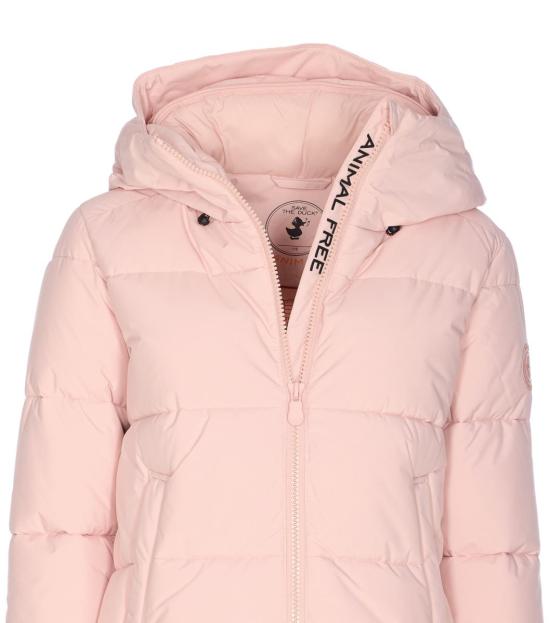 25FW 세이브더덕 롱패딩 P41474WLEAF2180043 PINK - SAVE THE DUCK